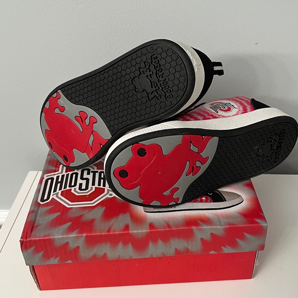 Bobbi-Toads Ohio State youth sneakers - Picture 3 of 5